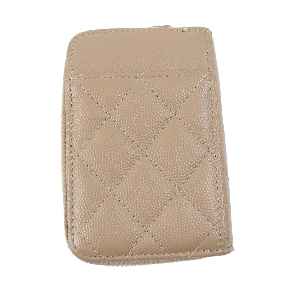 CHANEL Authentic Cream Caviar Leather Wallet - Picture 3 of 11